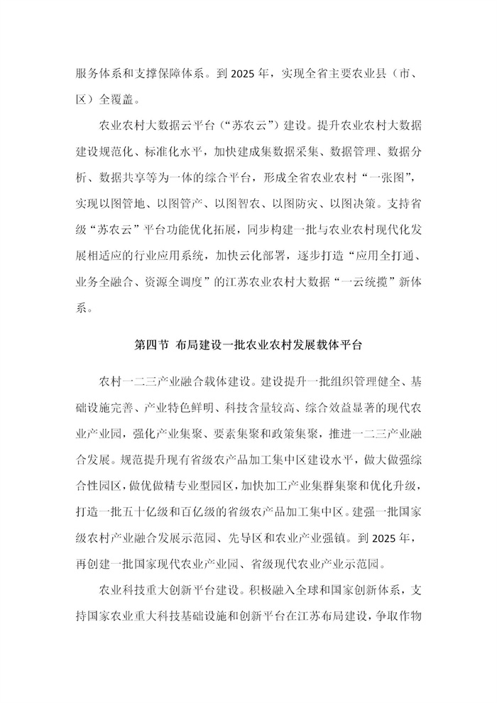 【江蘇】江蘇省“十四五”全面推進(jìn)鄉(xiāng)村振興加快農(nóng)業(yè)農(nóng)村現(xiàn)代化規(guī)劃(圖70) 【江蘇】江蘇省“十四五”全面推進(jìn)鄉(xiāng)村振興加快農(nóng)業(yè)農(nóng)村現(xiàn)代化規(guī)劃(圖70)