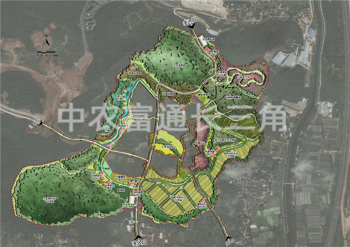 南京都市休閑農業(yè)園概念性規(guī)劃(圖1) 南京都市休閑農業(yè)園概念性規(guī)劃(圖1)