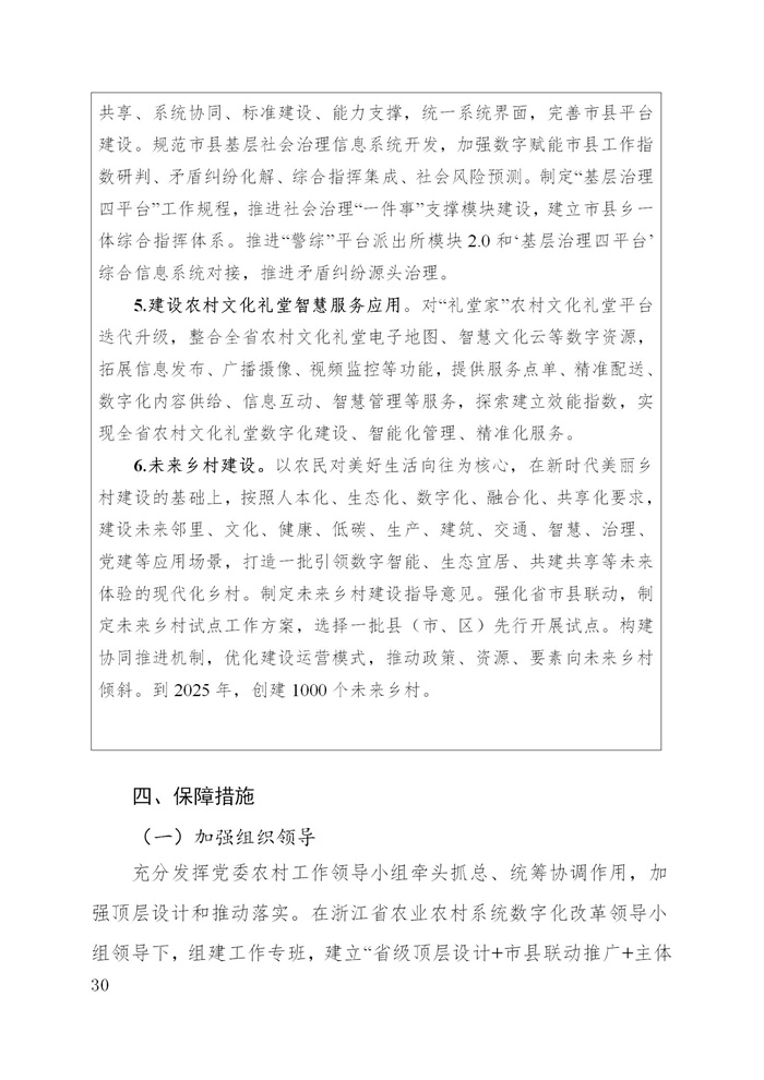 浙江省數(shù)字鄉(xiāng)村建設(shè)“十四五”規(guī)劃(圖33) 浙江省數(shù)字鄉(xiāng)村建設(shè)“十四五”規(guī)劃(圖33)